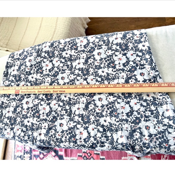 JESS BROWN Boat Neck Tunic Mini Dress in Navy Blue Floral Print - M - Picture 8 of 9